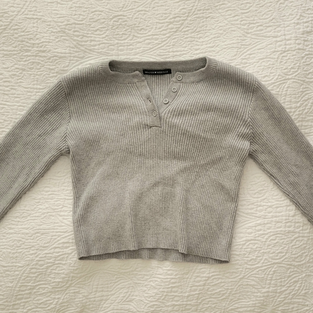 Brandy Melvine long sleeve top
